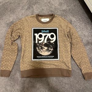 Coach crew neck sweater - size small